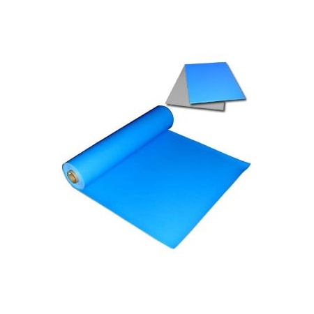 Transforming Technologies Homogeneous Vinyl Table Mat, Gray, 1/16" x 4' x 50' VMD4850GY